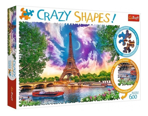 Rompecabezas Puzzle Trefl X 600 Piezas Sky Over Paris 1113