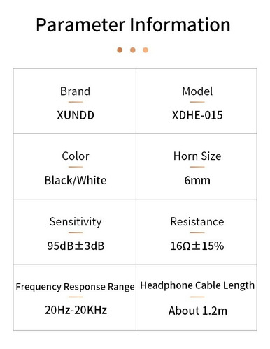 Audífonos In-ear Xundd Manos Libres Auxiliar 3.5mm 10 Pzas