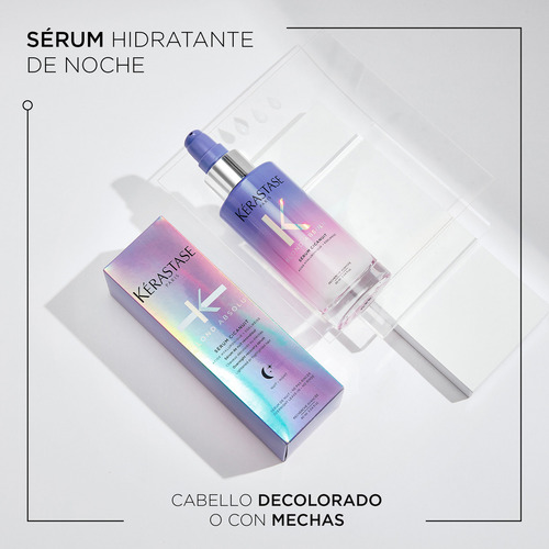 Imagen 4 de 7 de Sérum Cicanuit Kérastase Blond Absolu de 90mL