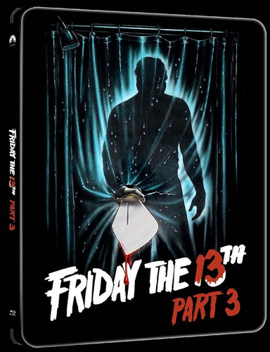 Bluray Steelbook Sexta Feira 13 Parte 3 - Jason - Lacrado