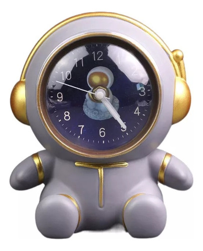 Reloj De Astronauta Creativo Con Forma De Banco De Dinero, R