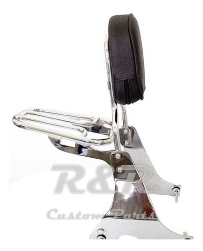 Sissy Bar Encosto Garupa Harley Dyna Fixo
