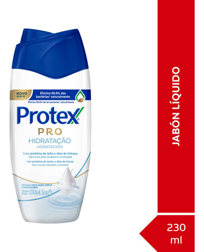 Protex Jabón Líquido Para La Ducha Pro Hidratación 230ml