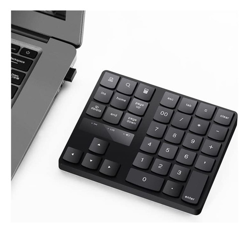 Accesorio Computadora 2.4g Teclado Numerico Inalambrico Usb