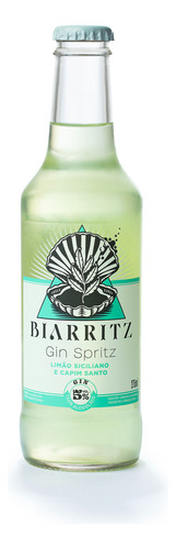 Biarritz Gin Spritz Limão Siciliano & Capim Santo, Longneck 275ml