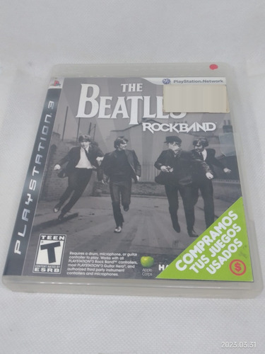 The Beatles Rockband Ps3 Seminuevo