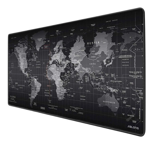 Mouse Pad Xl Gamer Ofina Home Ofice 80x30cm Mapa