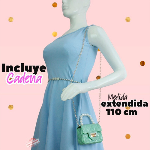 Imagen 4 de 8 de Mini Bolsa Para Niña Crossbody Monedero Cute Casual