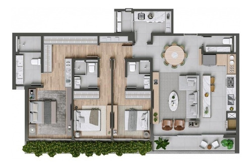 Imagem 26 de 30 de Apartamento No Juvevê De 132,59 M2 Com 3 Quartos - La20301.65-rede - La20301.65