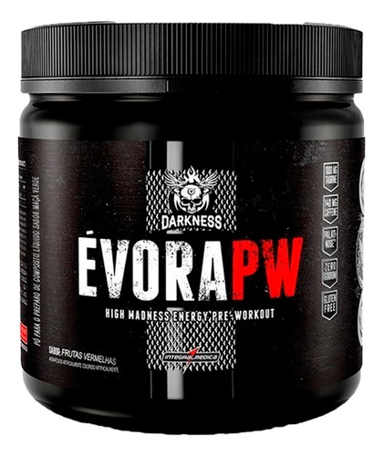 Pré Treino Évora Pw 150g Darkness Integralmédica - ! Sabor Frutos Vermelhos