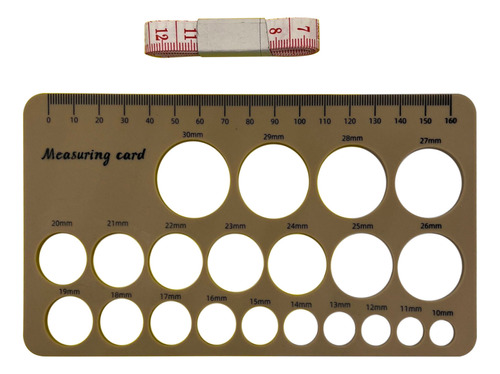 Regla Para Pezones, Herramienta De Medición De Tamaño De Bri