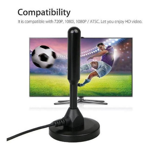 Imagen 8 de 8 de Antena De Tv Digital Amplificada Ultra Hdtv 200 Millas