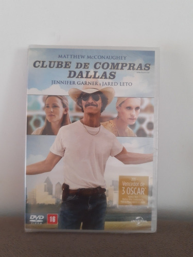 Dvd Clube De Compras Dallas - Lacrado