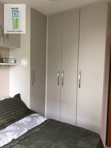 Imagem 6 de 11 de Apartamento Com 2 Dormitórios À Venda, 54 M² Por R$ 320.000,00 - Vila Santos - São Paulo/sp - Ap1198
