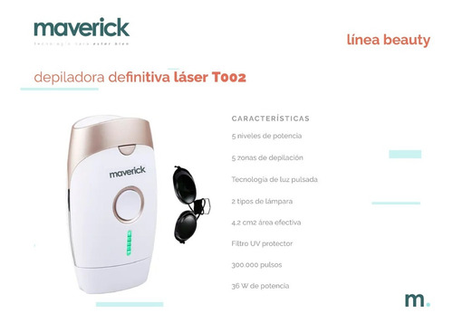 Imagen 3 de 7 de Depiladora Definitiva Laser Tratamiento Profesional Portable