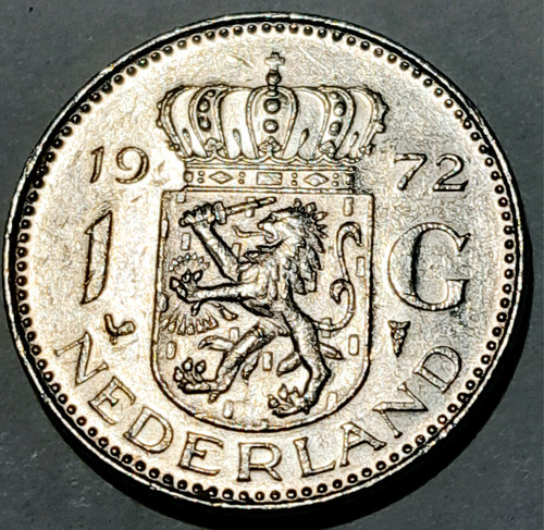 Países Bajos Holanda Nederland 1 Centavo Florin 1972