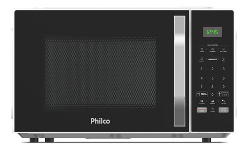 Micro-ondas 33l Philco Teclas Fáceis Limpa Fácil
