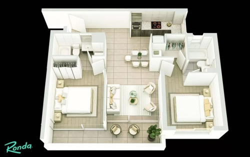 Imagen 13 de 25 de Dpto Nuevo, Estilo Hotelero Para Arrendatarios - 2d 2b