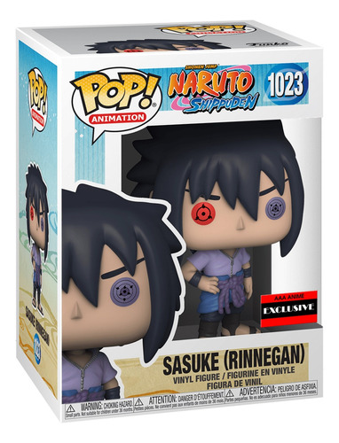 Funko Pop! Sasuke (rinnegan) #1023 Aaa Anime Exclusive 