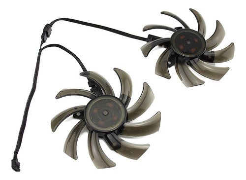 Juego De 2 Ventiladores De Tarjeta Gráfica Gpu Compatible