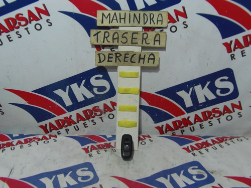 Botonera Trasera Derecha Mahindra Scorpio (Usado)