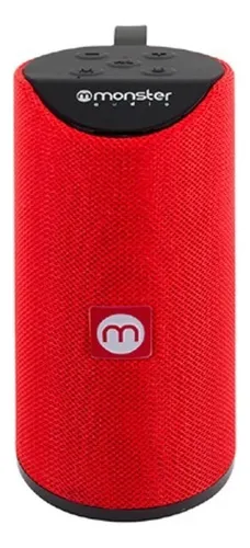 Parlante Monster Bluetooth Anti Salpicaduras Color Negro