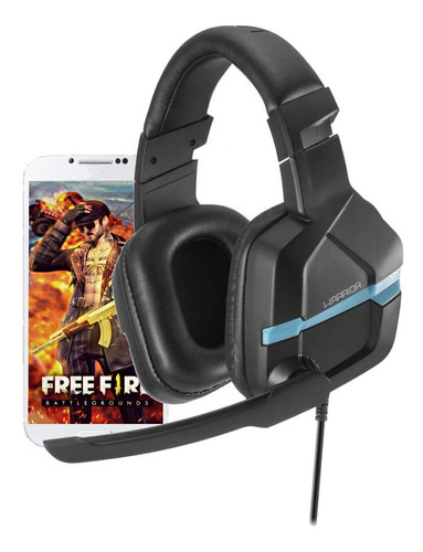 Headset Gamer Warrior Askari Ph292 Ps4 Fone Celular Xbox P2