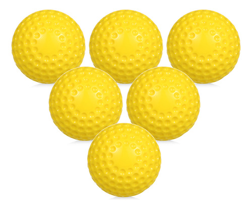 Pelotas De Béisbol Con Hoyuelos De Poliuretano Con Bolsa De