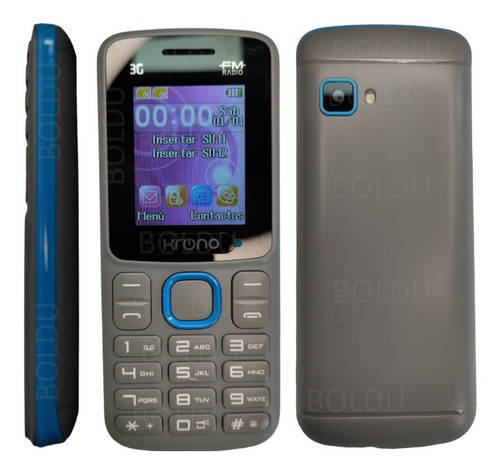 Celular Krono K22 Dual Sim Cámara Radio Fm Bluetooth 3g Econ