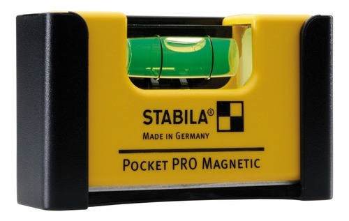 Nivel De Burbuja 7 Cm Stabila Pocket Pro Magnetic modelo 17953 hecho en Alemania