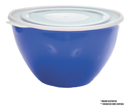 Copo Medida 500ml + Pote Redondo Com Tampa 5,2 Litros Colors
