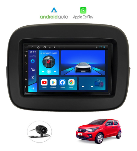 Kit Central Multimidia Mp5 Android Fiat Mobi 2016 A 2023