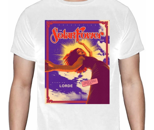 Lorde  - Solar Power - Blanca - Indie / Pop - Polera- Cyco