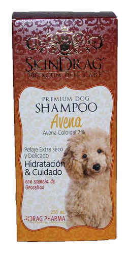 Shampoo Skindrag Avena 250 Ml Para Perros