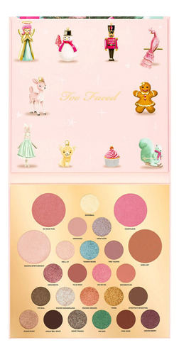 Paleta Sombras Too Faced Merry Merry Makeup Edición Limitada Sombra