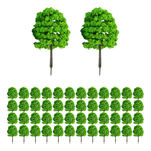 50 Pzs Árbol Miniatura 1100 Modelo Mini Estilo D