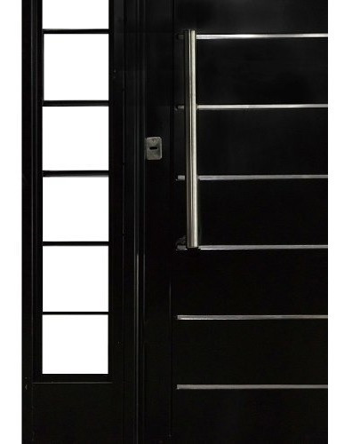 Puerta Con Portada Lateral Chapa Inyectada Con Manijon Atex