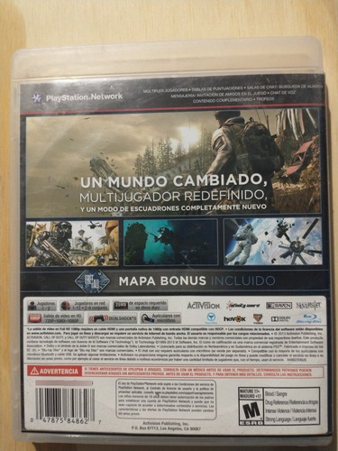 Call Of Duty Ghosts (Usado)