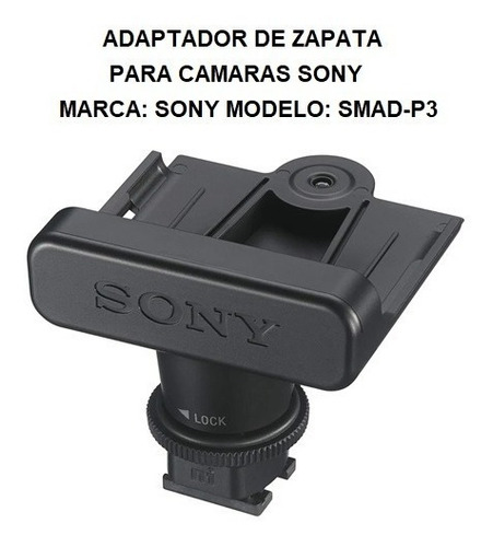 Adaptador De Zapata Marca: Sony Modelo: Smad-p3