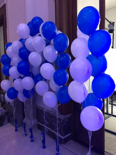 Imagen 7 de 10 de Globo Con Helio 9 Pulgadas Decoraciones,etc