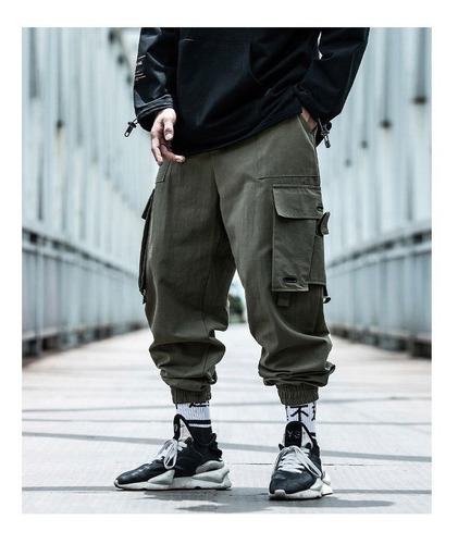 Pantalones Sueltos De Hip-hop Para Hombre De Otoño E Inviern