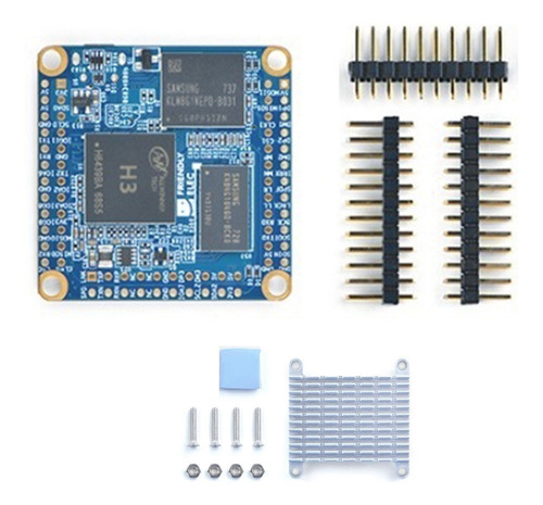 Placa De Desarrollo Iot Nanopi Neo Core Board Con Disipador
