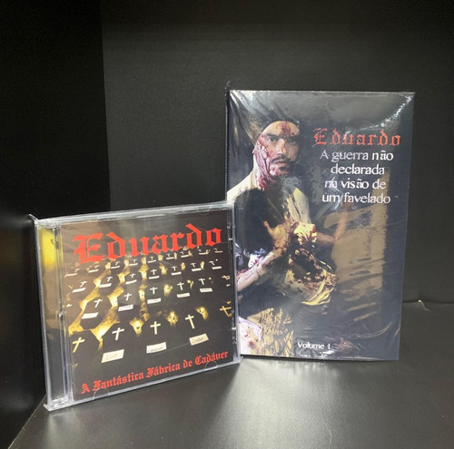 Cd E Livro Eduardo Taddeo - A Fantástica Fabrica De Cadáver