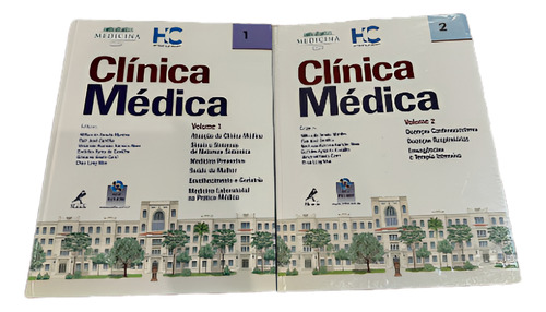Clínica Médica Volumes 1 E 2 (fmusp, Hc)