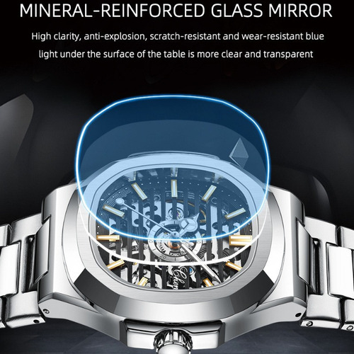 Reloj Mecánico Automático Con Forma De Esqueleto Chenxi Fash