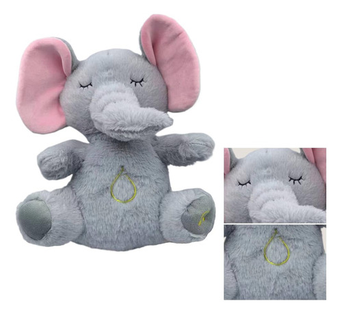 Máquina De Sonido Calming Elephant Plush Baby Sound Soothe S