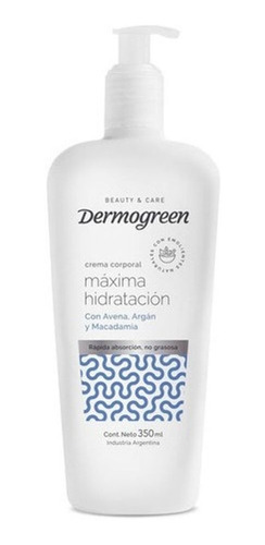 Dermogreen Crema Maxima Hidratacion X350  