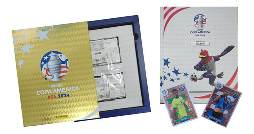 Copa America Usa 2024 Box Premium Ouro Completo + Fig Extra