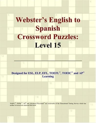 Libro: Websterøs English To Spanish Crossword Puzzles: Level