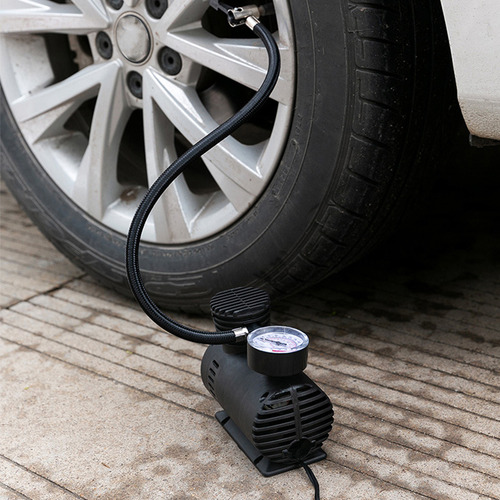 Inflador De Pneu De Compressor Portátil Y 12v Com Motor Mecâ